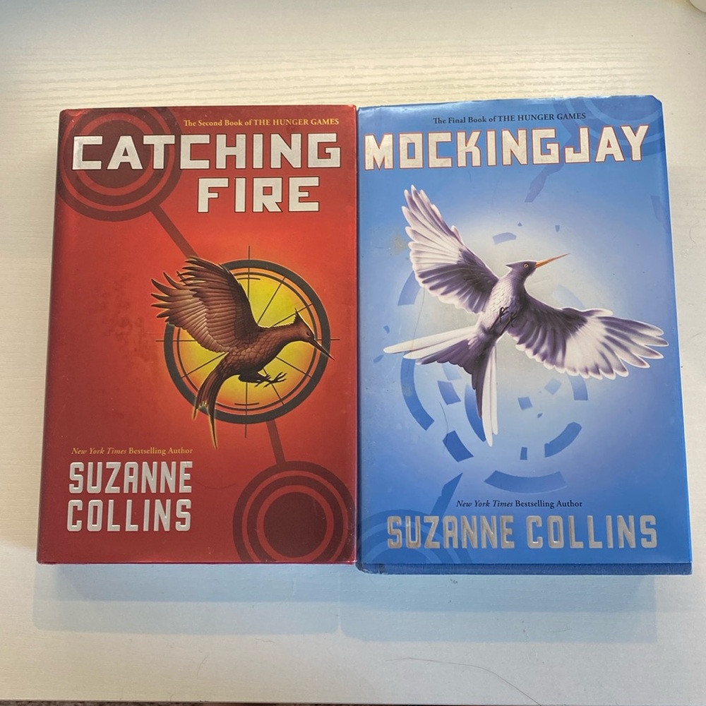Catching Fire and Mockjay By Suzanne Collins